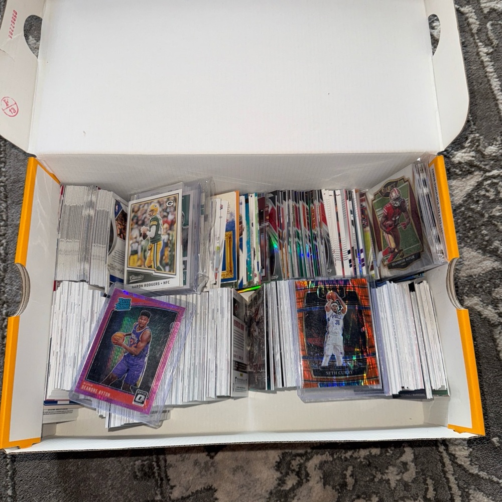 Assorted Sports Trading Cards Collection